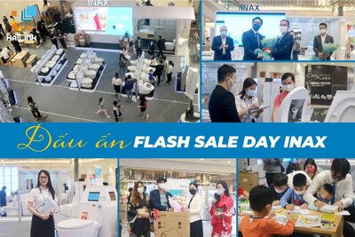 Dấu ấn chương trình Flash Sale INAX tại TTTM Aeon Mall Hà Đông