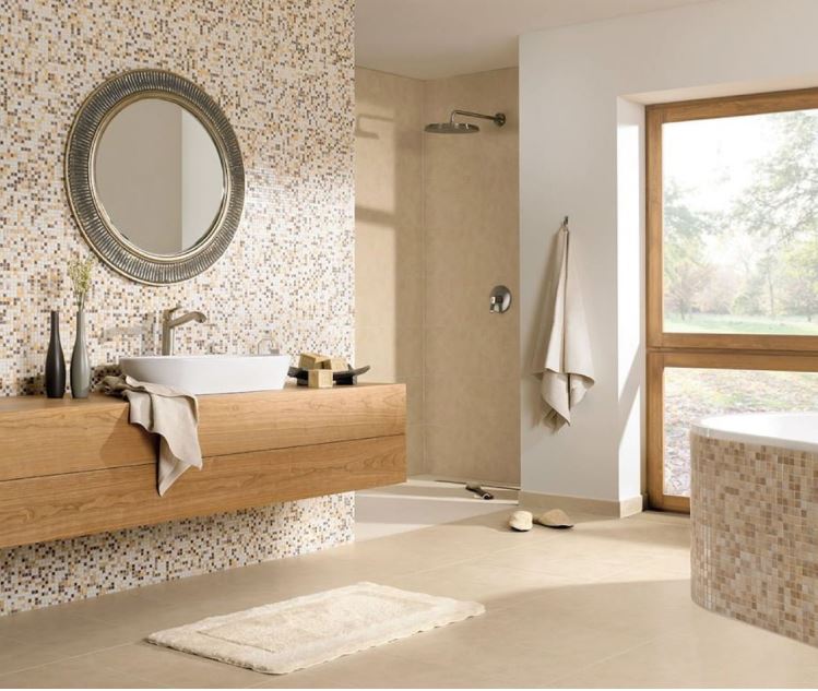 Gạch Mosaic phòng tắm đẹp năm 2021 mang đến cho bạn các xu hướng mới nhất trong thiết kế phòng tắm. Với sự kết hợp độc đáo giữa các họa tiết, màu sắc và vật liệu, gạch mosaic sẽ giúp cho căn phòng tắm của bạn trở nên hiện đại, thời thượng và đẳng cấp hơn bao giờ hết.