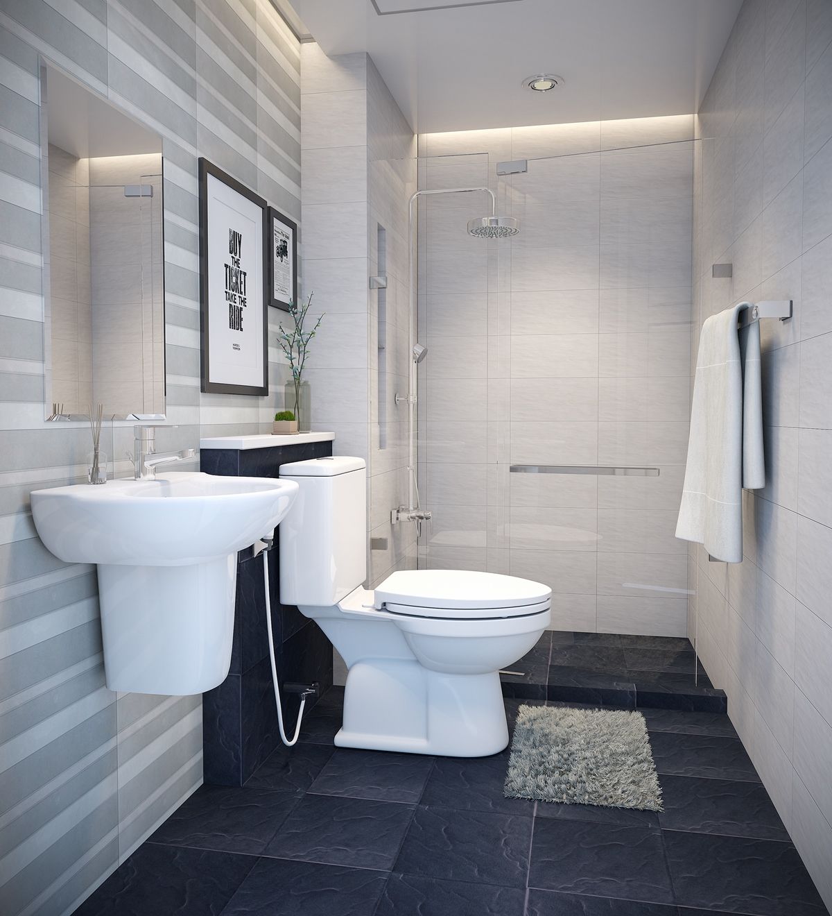 Thiết kế phòng vệ sinh nhỏ 3m2: Một phòng vệ sinh nhỏ có thể trở nên đẹp mắt và tiện nghi nếu có thiết kế chính xác và phù hợp. Chúng tôi sẽ tư vấn cho bạn các bước thiết kế chi tiết, từ lựa chọn màu sắc, các vật liệu, đến thiết bị và phụ kiện để giúp phòng vệ sinh trở nên đẹp hơn và tiện dụng hơn.