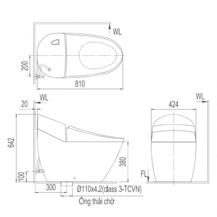 ban ve ky thuat nap bon cau inax AC-2700+CW-KB22AVN