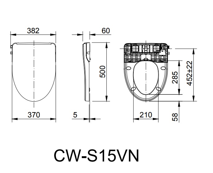 ban ve ky thuat nap rua dien tu inax CW-S15VN